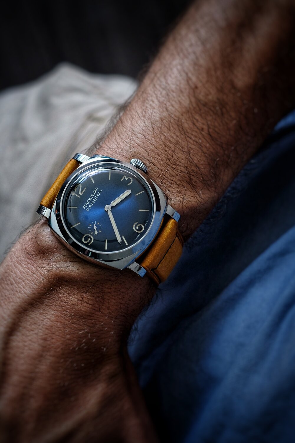 GIALLO Strap for Panerai | Yellow Leather — Alpha Chrono GIALLO Strap for Panerai | Yellow Leather — Alpha Chrono